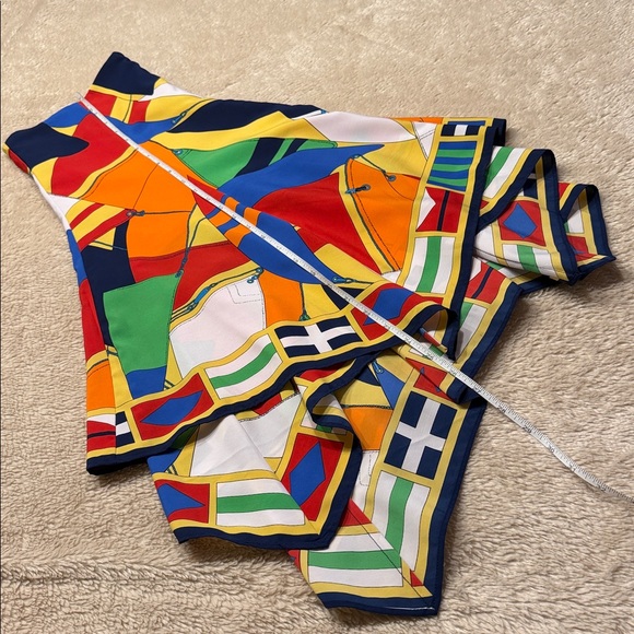 LAUREN RALPH LAUREN Nautical Print Skirt - Picture 8 of 11